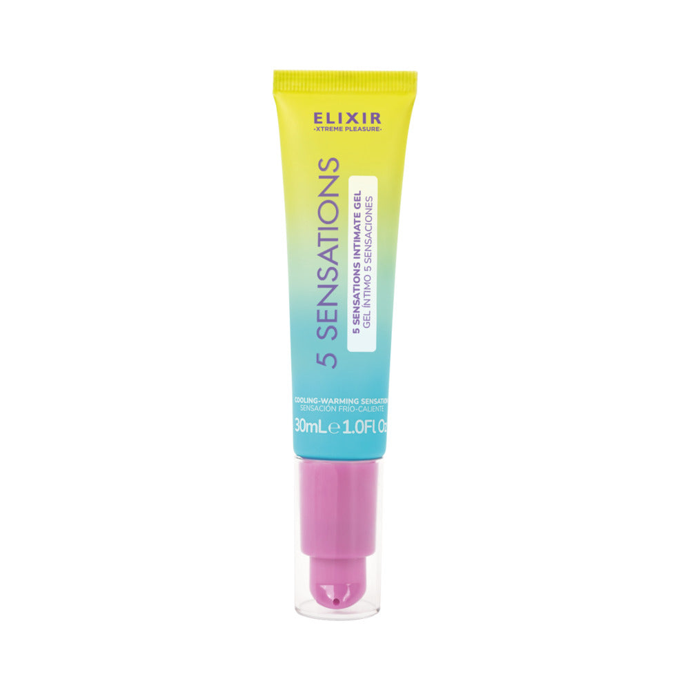 Elixir - Elixir 5 Sensations Intimate Gel 1 oz. - Lubricants, Creams & Glides - Liquid