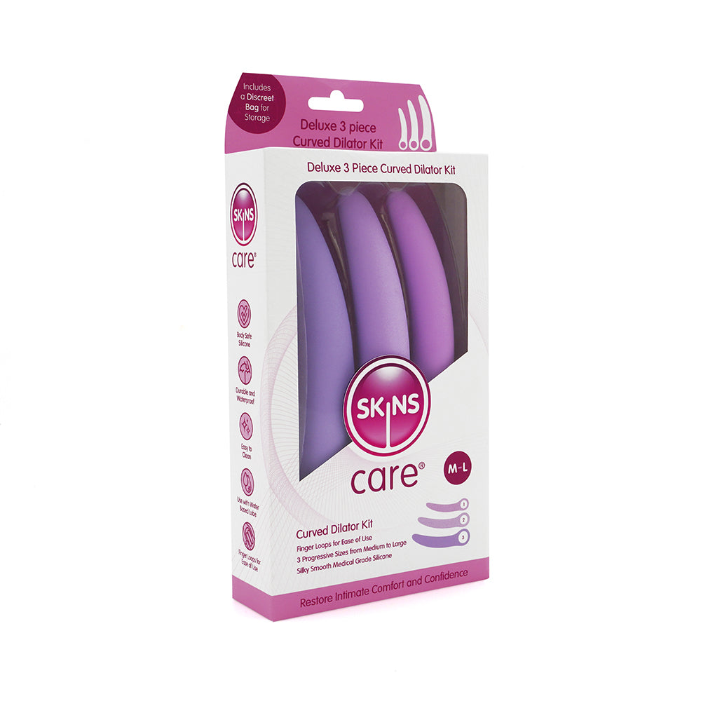 Creative Conceptions - Skins Care Curved Dilators 3-Piece Set (Medium Large) - General - Silicone