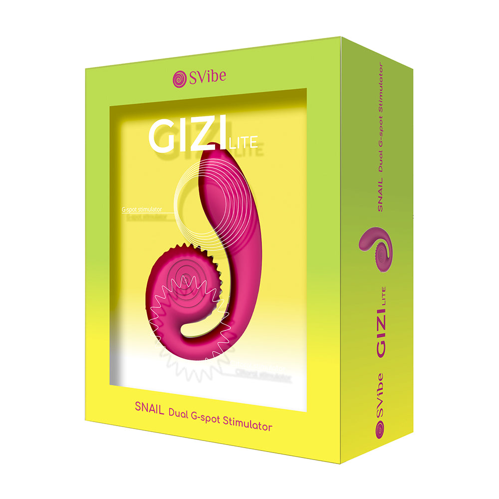 SVibe - SVibe Snail Gizi Lite Vibrator Sweet Dragonfruit - Vibrators - Silicone