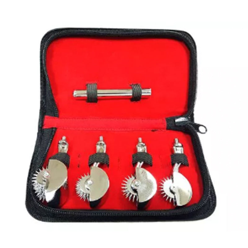 Rouge Garments - Rouge 4 Pinwheel Set - Bondage & Fetish Toys - Metal