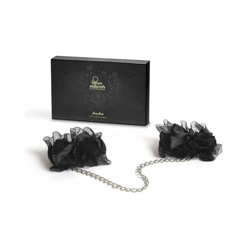 Bijoux Indiscrets - Bijoux Indiscrets Frou Frou Satin & Organza Cuffs - Bondage & Fetish Toys - Satin