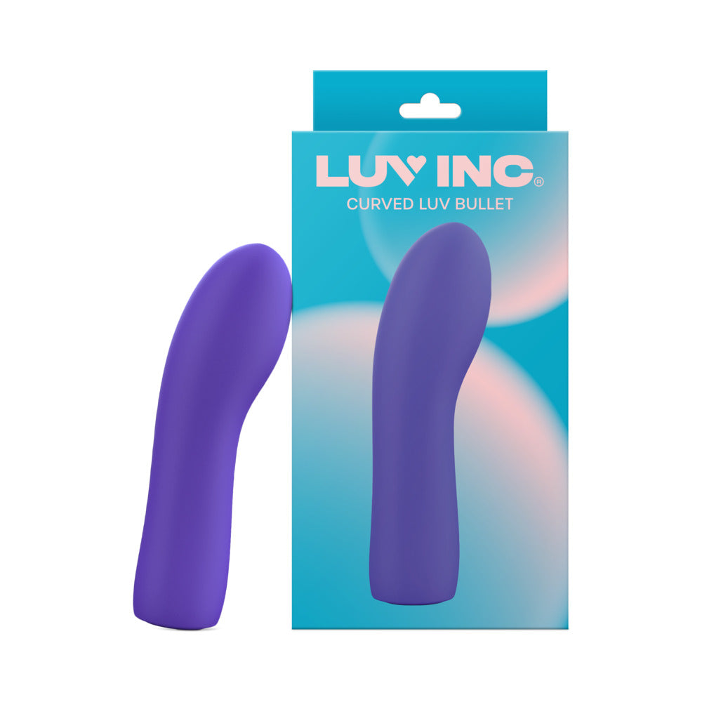 Luv Inc. - Luv Inc Cb42: Curved Luv Bullet Purple - Vibrators