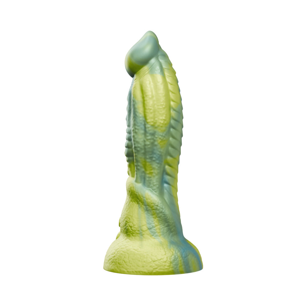 Tentra - Tentra Rithen Reptilian Thrusting Dildo Green - Dildos