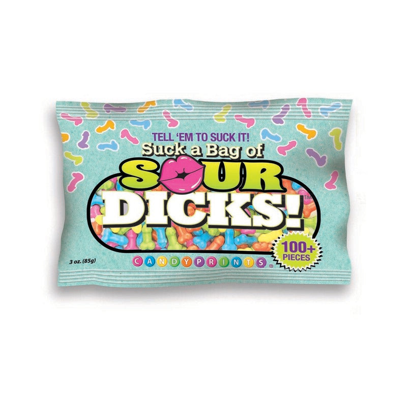 Little Genie - Suck A Bag Of Sour Dicks! 3 oz. Bag - Novelties & Games