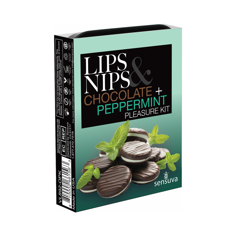 Sensuva - Sensuva Lips & Nips Pleasure Kit Chocolate Peppermint - Supplements & Enhancers