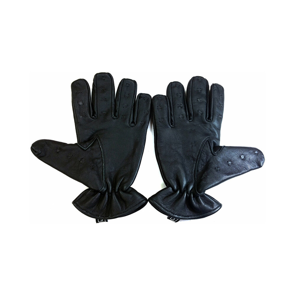 Rouge Garments - Rouge Vampire Gloves Black XL - Bondage & Fetish Toys - Leather
