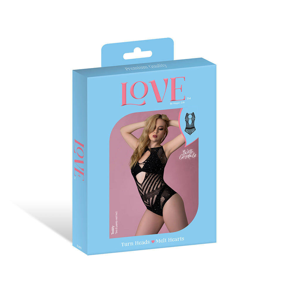 Magic Silk - Magic Silk Seamless Teddy Black O/S - General
