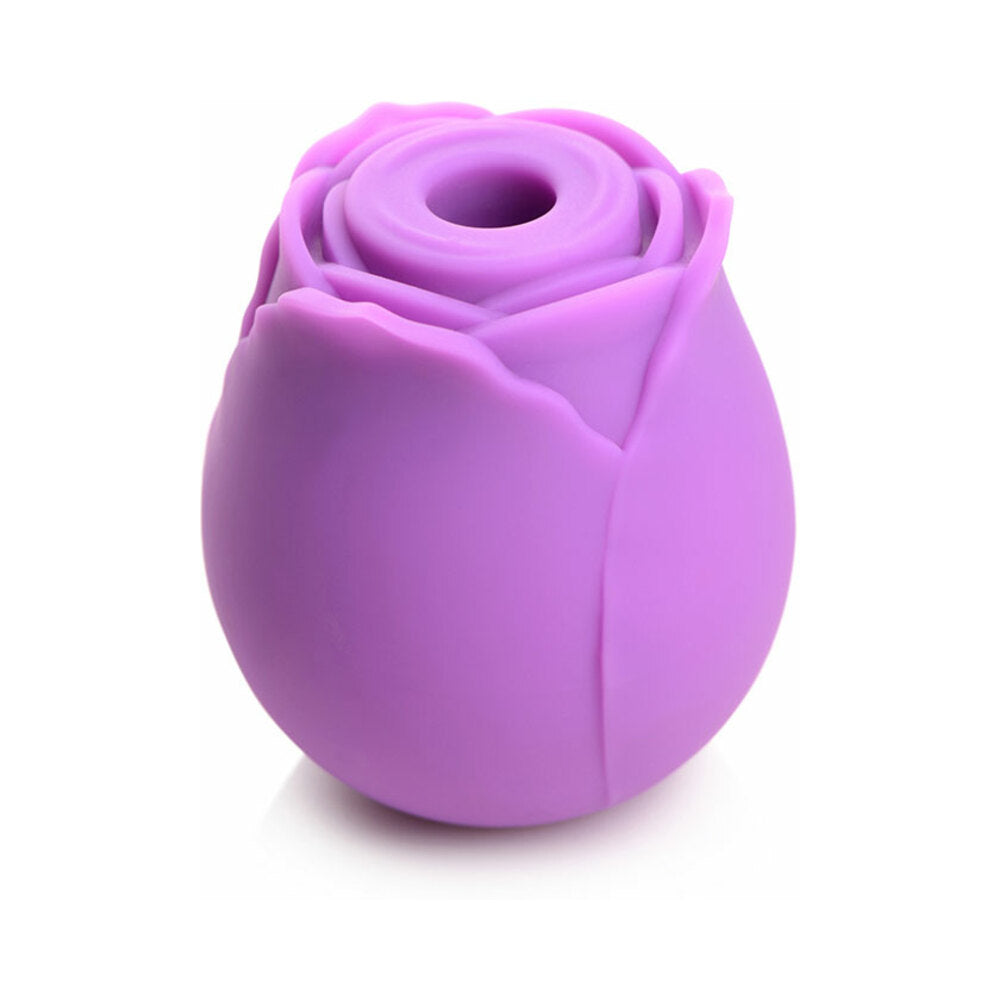 Curve Novelties - Curve Toys Gossip Cum Into Bloom Rechargeable Silicone Clitoral Stimulator Rose Flirt Violet - Vibrators - Silicone