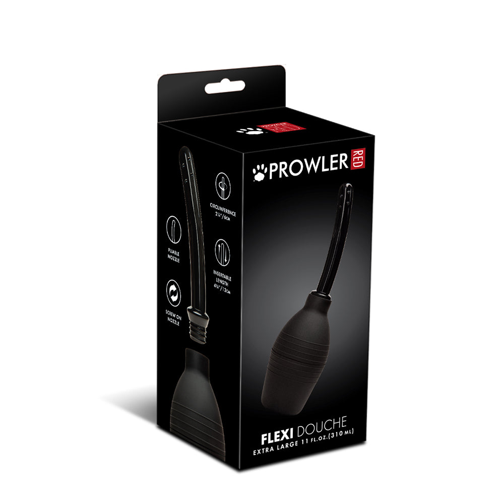 Prowler RED - Prowler RED Flexi Douche Black - Sexual Wellness - Silicone