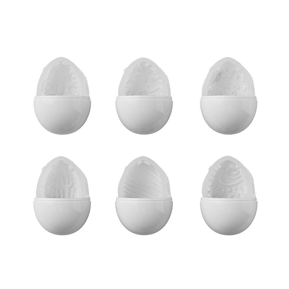 Lovense - Lovense KrakenĀ 6 Pack Masturbator Eggs - Masturbation Aids for Males - TPE/TPR/Elastomers