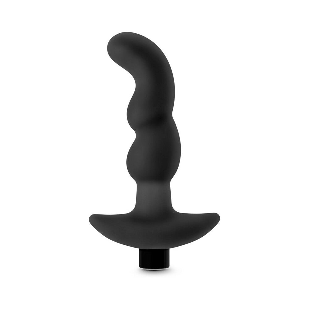 Blush - Anal Adventures Platinum Silicone Rechargeable Vibrating Prostate Massager 03 - Anal Toys & Stimulators - Silicone