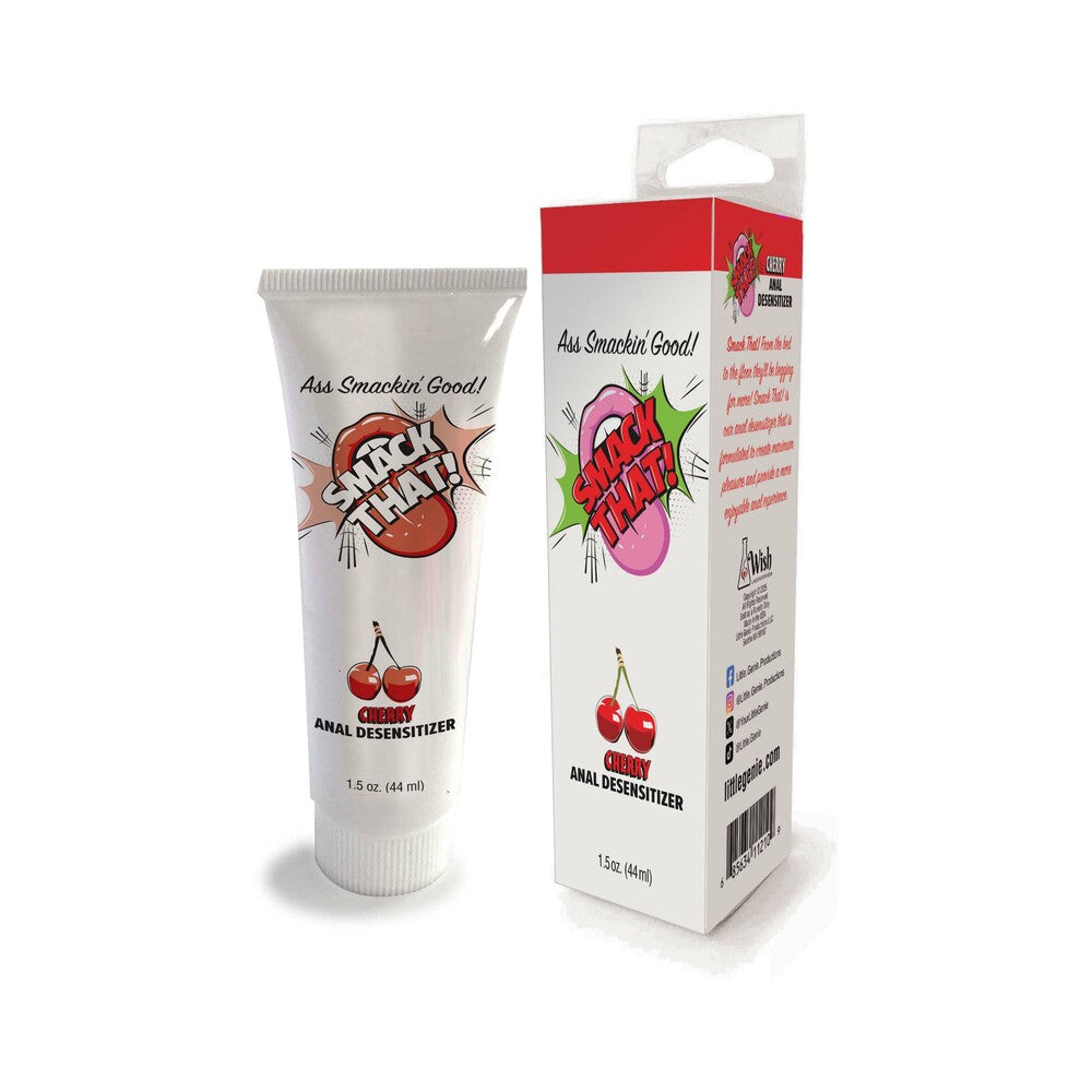 Little Genie - Smack That Anal Desensitizer Cherry 1.5 oz. - Supplements & Enhancers - Gel