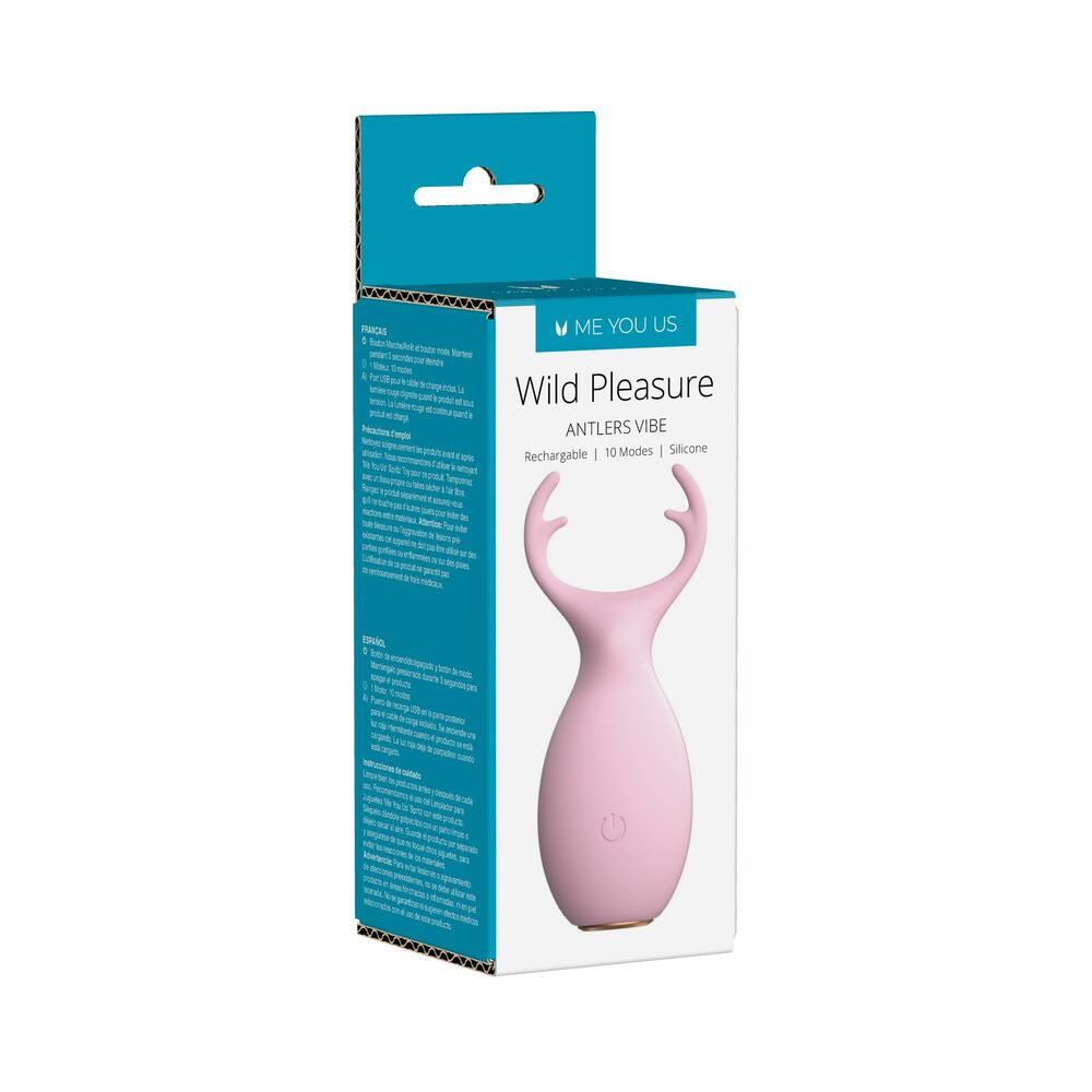 Me You Us - Me You Us Wild Pleasure Antlers - Vibrators - Silicone