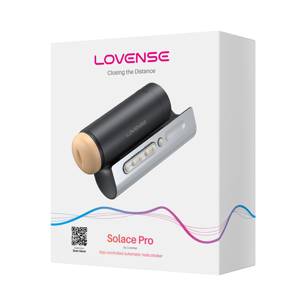 Lovense - Lovense Solace Pro - Masturbation Aids for Males - TPE/TPR/Elastomers