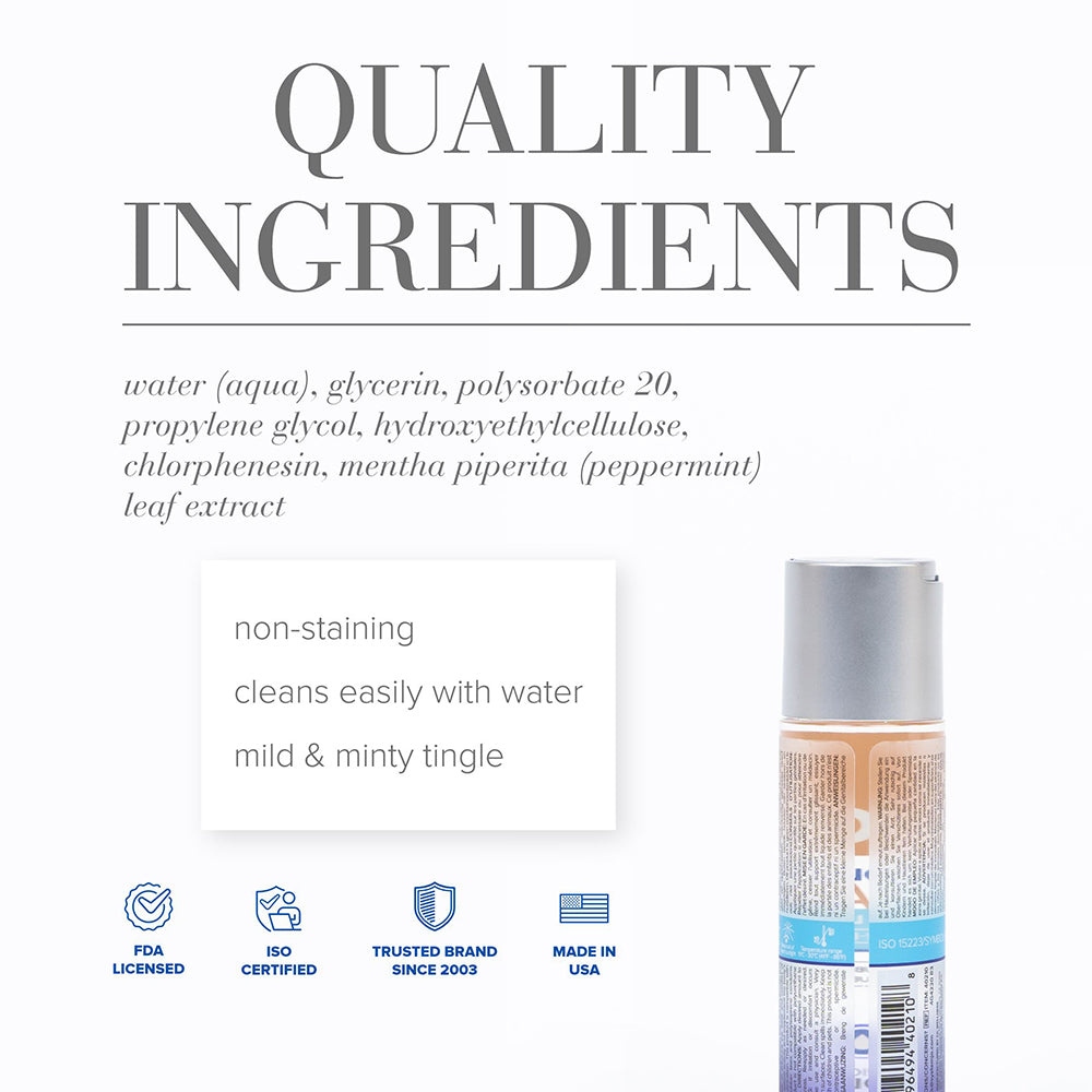 System JO - JO H2O Anal Cooling Water-Based Lubricant 2 oz. - Lubricants, Creams & Glides - Liquid