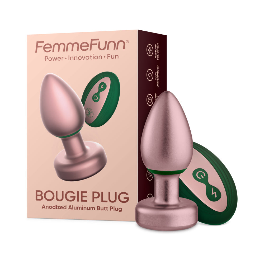 FemmeFunn - FemmeFunn Bougie Plug Rose Gold - Anal Toys & Stimulators