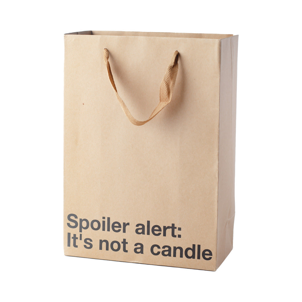 Wood Rocket - Snarky Gift Bags Not A Candle 3pk - Novelties & Games - Paper