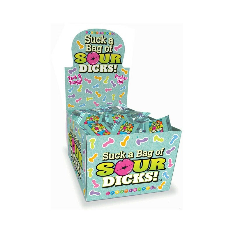 Little Genie - Suck A Bag Of Sour Dicks! 100-Piece Display - Novelties & Games