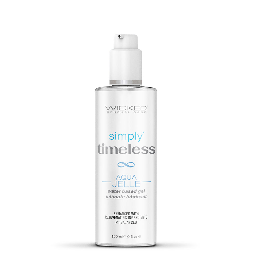 Wicked - Wicked Simply Timeless Aqua Jelle 4 oz. - Lubricants, Creams & Glides - Gel