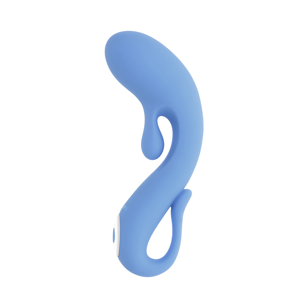 Selopa - Selopa Smooth Operator Mini Curved G-Spot Tickler Blue - Vibrators