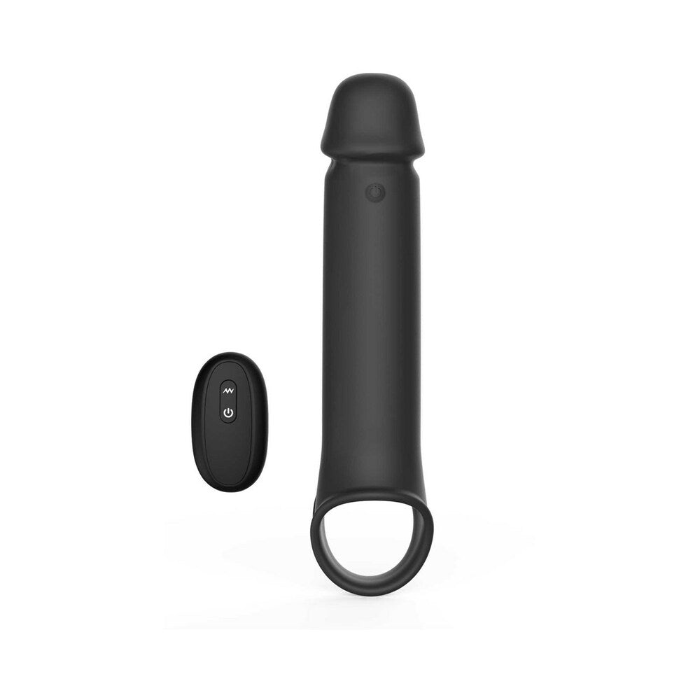 Adam & Eve - Adam & Eve Adam''s XL Vibrating Extension Silicone with Remote Control - Bondage & Fetish Toys - Silicone