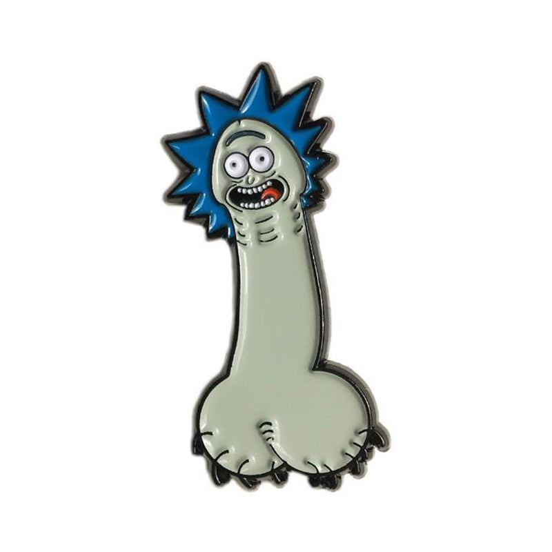 Geeky & Kinky - Geeky & Kinky The Gray Dick Enamel Pin - Novelties & Games - Metal