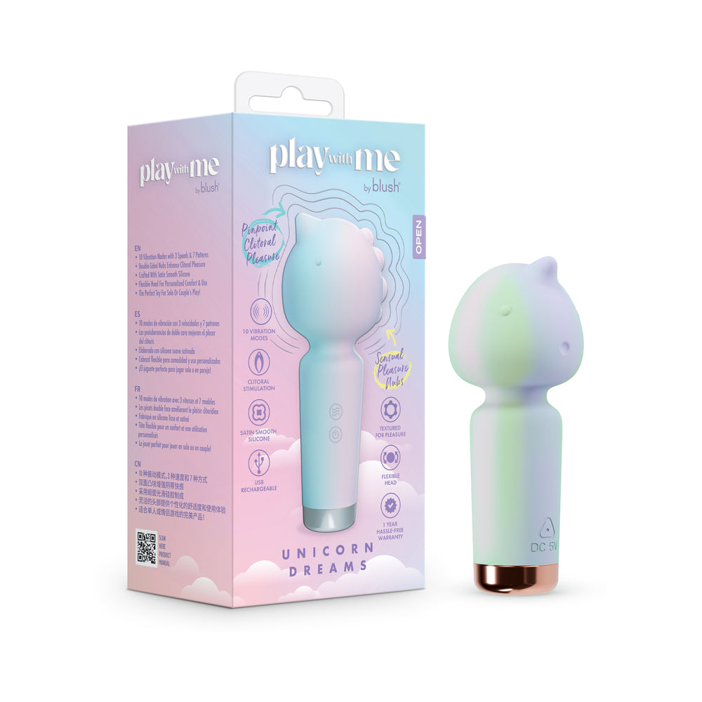 Blush - Play With Me Unicorn Dreams - Vibrators - Silicone