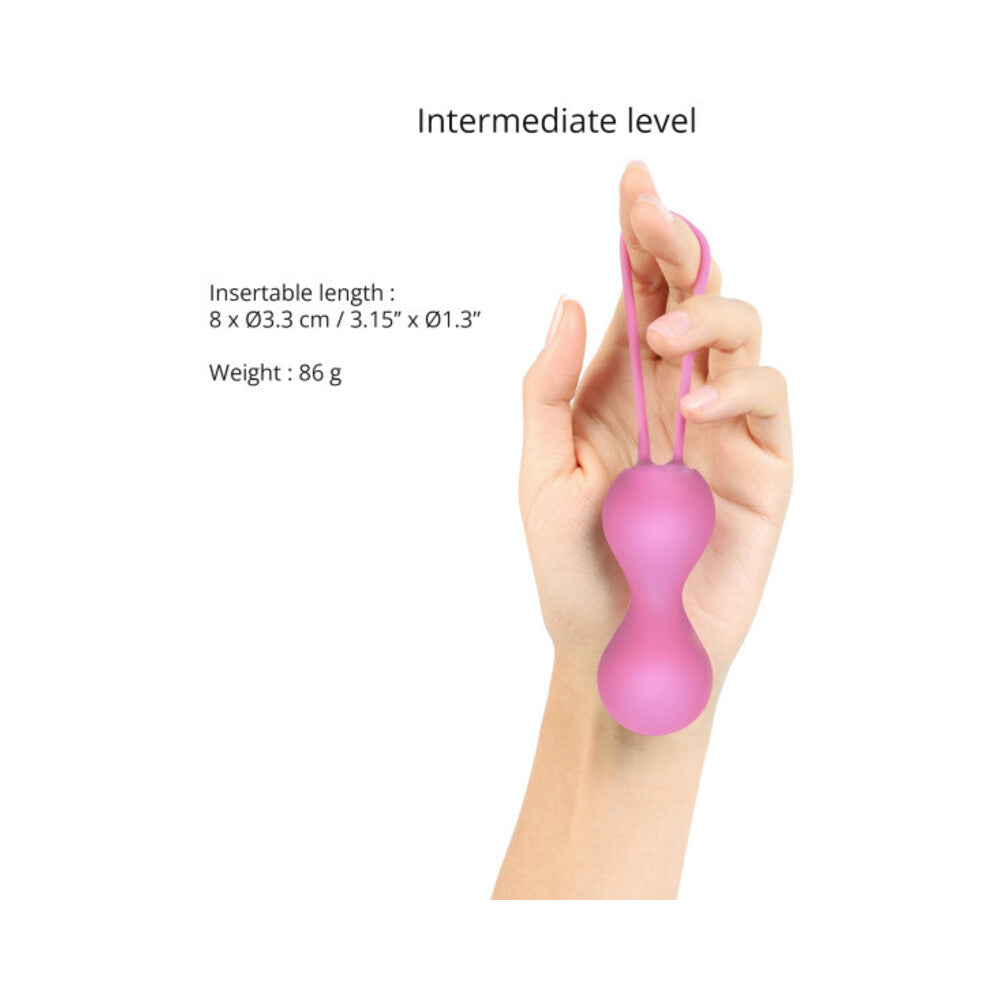 Lovely Planet - Love to Love Joia Silicone Kegel Balls Pink Passion - Sexual Wellness - Silicone