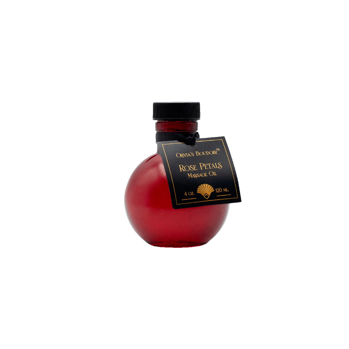 Olivia''s Boudoir - Olivia''s Boudoir Massage Oil Rose Petals 4 oz. - Couples - Liquid
