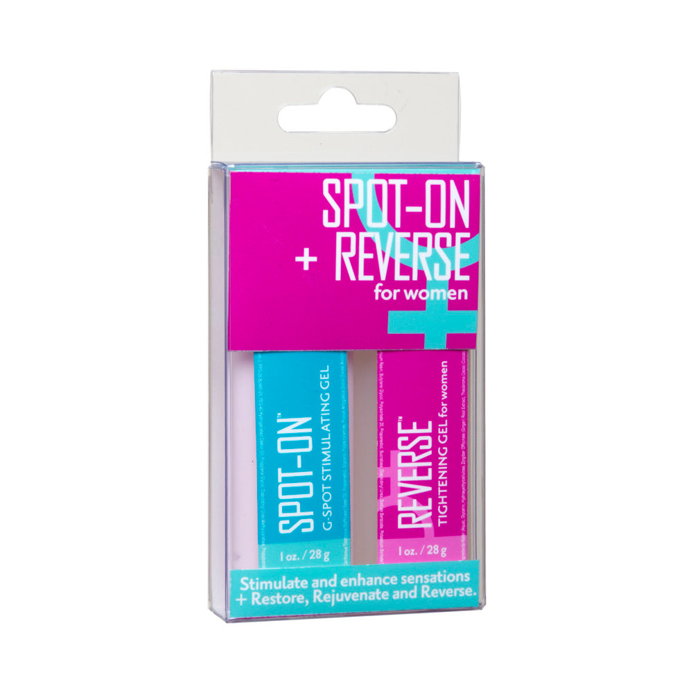 Doc Johnson - 2 Pack Spot on + Reverse - Supplements & Enhancers - Liquid