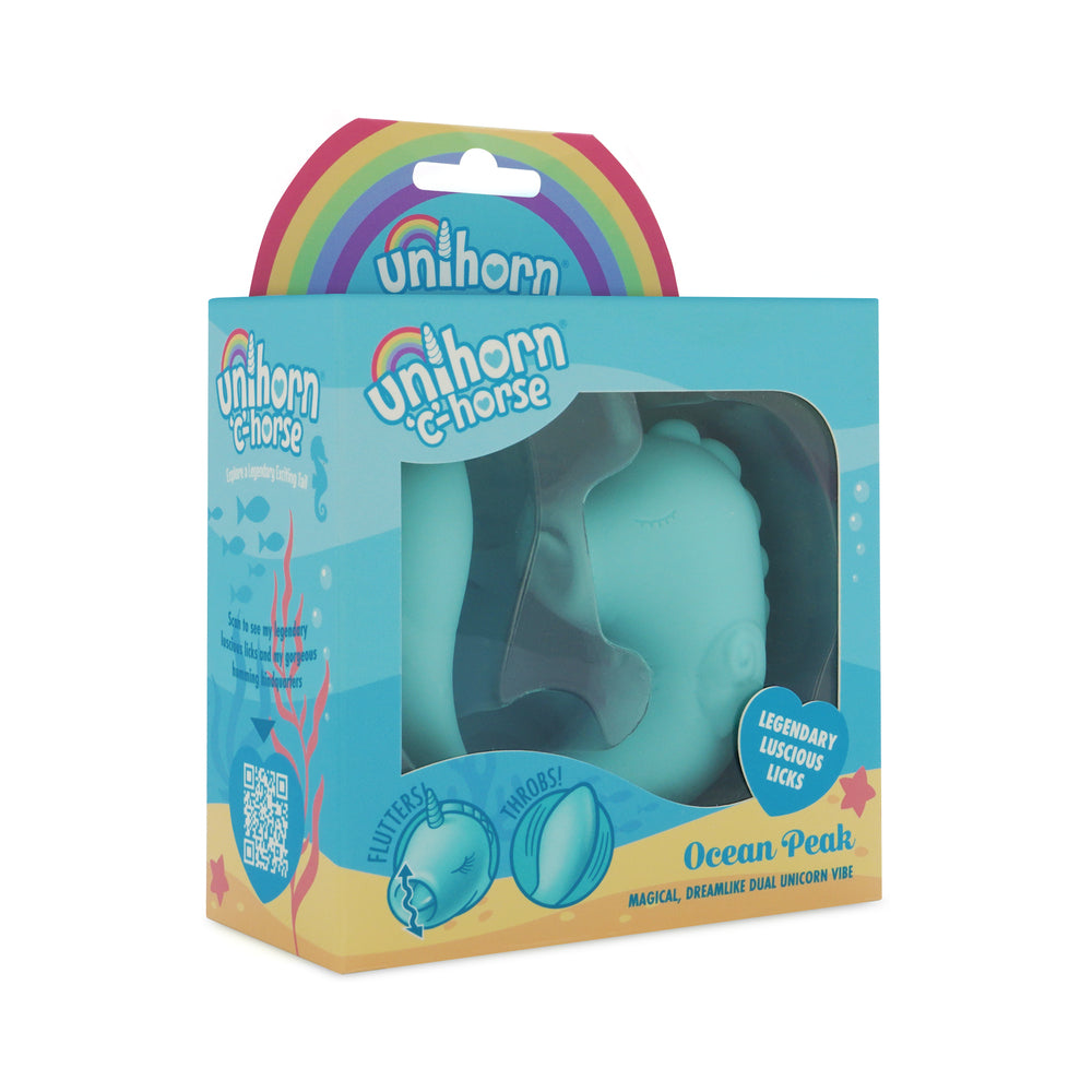 Creative Conceptions - Unihorn C Horse Ocean Peak Blue - Vibrators - Silicone