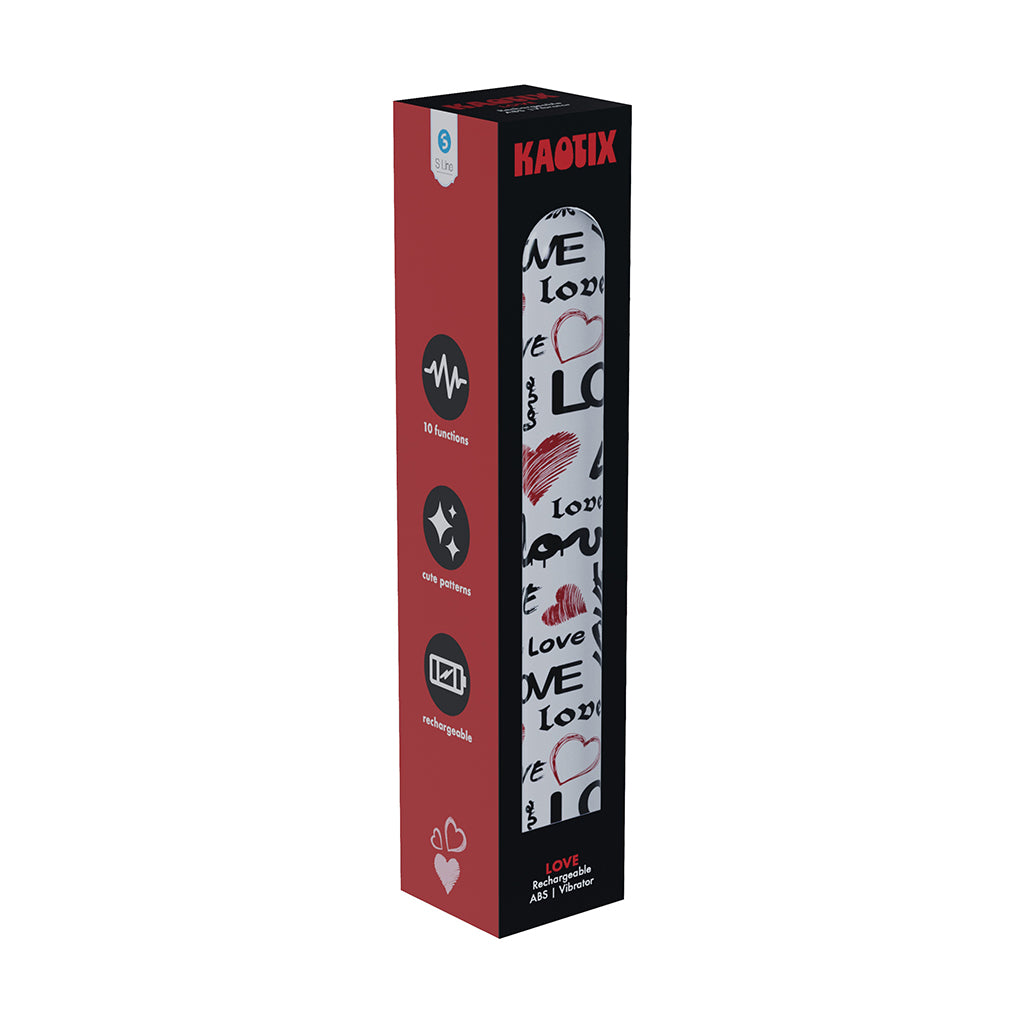 Shots - SLI Kaotix Love Rechargeable Vibrator White - Vibrators