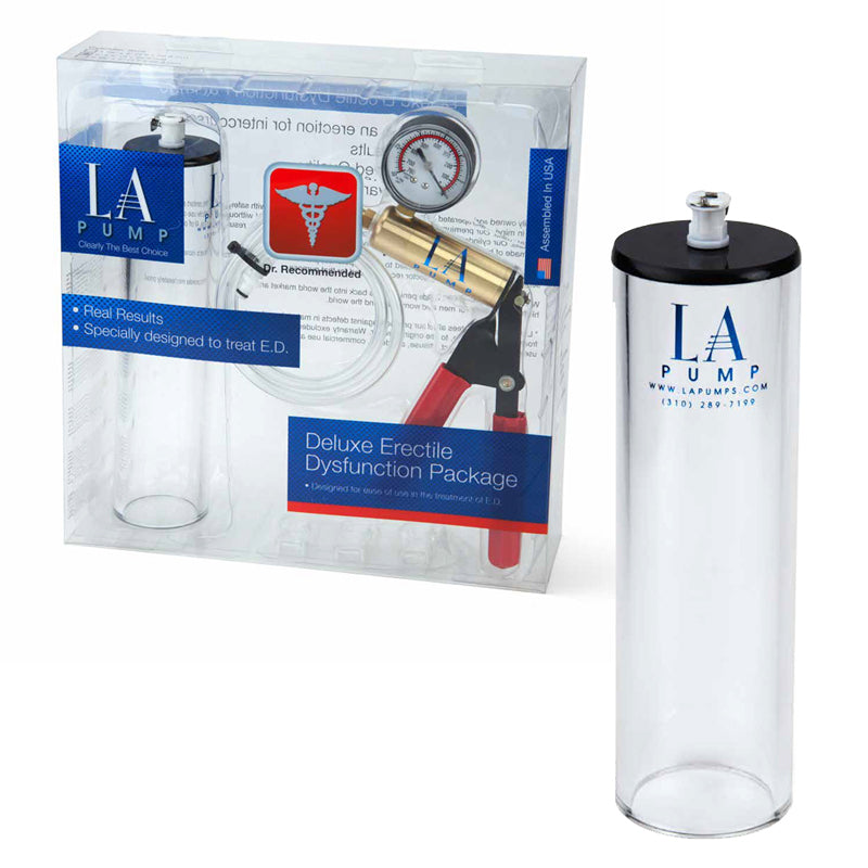 LA Pump - LA Pump Deluxe Erectile Dysfunction Package 2 x 9in, packaged - Pumps & Enlargers - PC