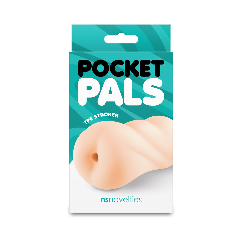 NS Novelties - Pocket Pals Anal Stroker Beige - Masturbation Aids for Males