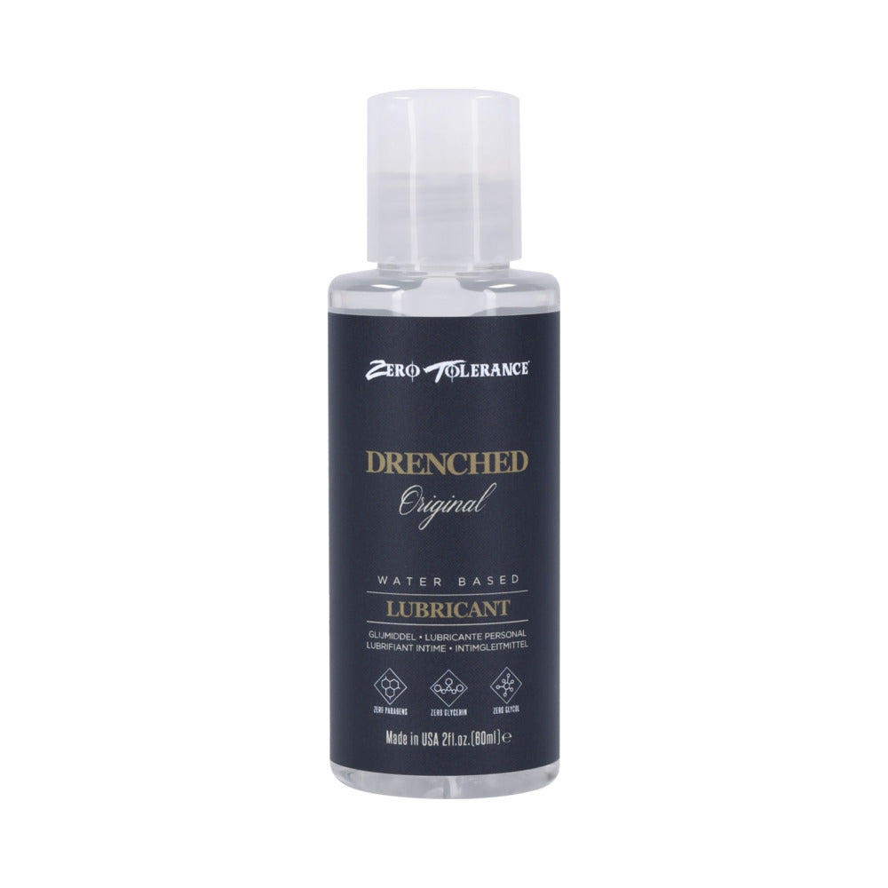 Zero Tolerance - Zero Tolerance Drenched Original Water-Based Lubricant 2 oz. - Lubricants, Creams & Glides - Liquid