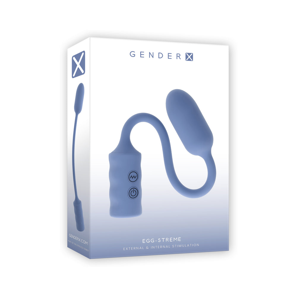Gender X - Gender X Egg-Streme Blue - Vibrators