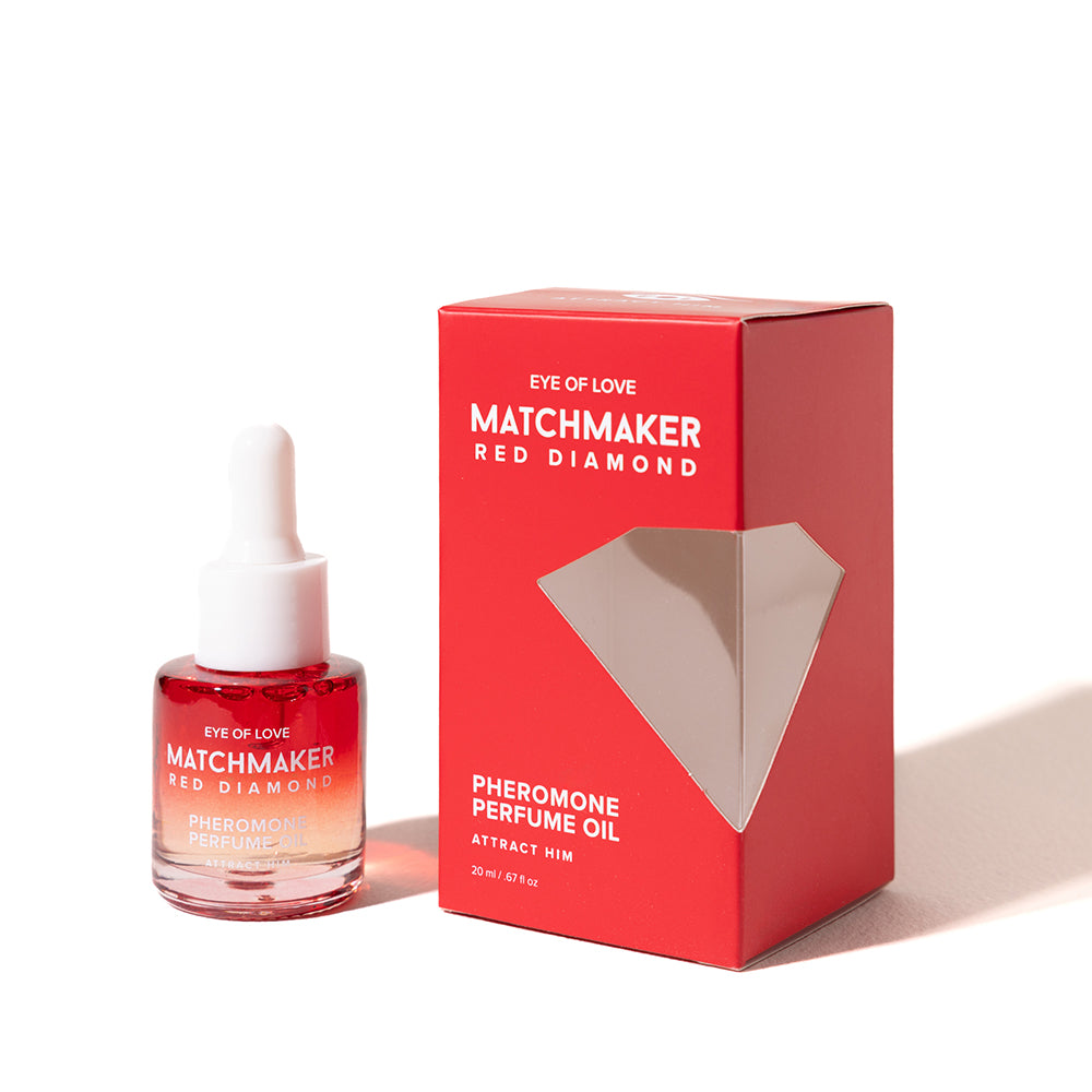 Eye of Love - Eye of Love Phr Matchmaker Red Diamond Attract Male Perfume Oil 20Ml - General