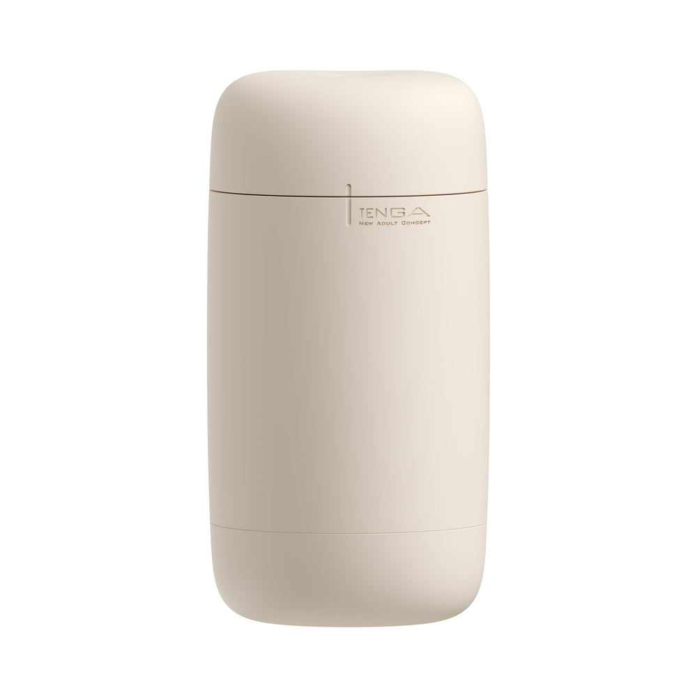 Tenga - Tenga Puffy Stroker Latte Brown - Masturbation Aids for Males - TPE/TPR/Elastomers