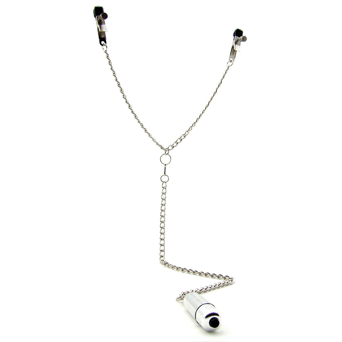 PHS International - Sex Kitten Y-Style Bullet Clamps - Bondage & Fetish Toys - Metal