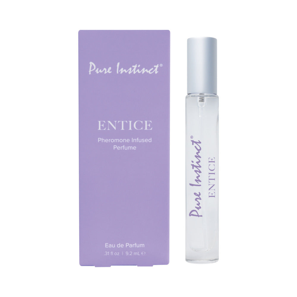 Classic Brands - Pure Instinct Pheromone Perfume Spray Entice 0.31 oz. - Supplements & Enhancers - Liquid