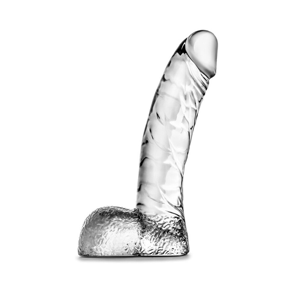 Blush - Naturally Yours Ding Dong Realistic 5.5 in. Dildo with Balls Clear - Dildos - TPE/TPR/Elastomers