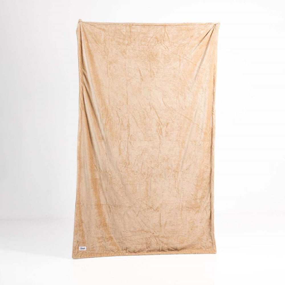 Splash Blanket - Splash Blanket Furlush Medium Chai - Couples - Polyester