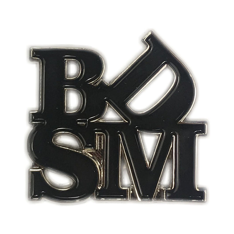 Geeky & Kinky - Geeky & Kinky BDSM Love Enamel Pin - Novelties & Games - Metal