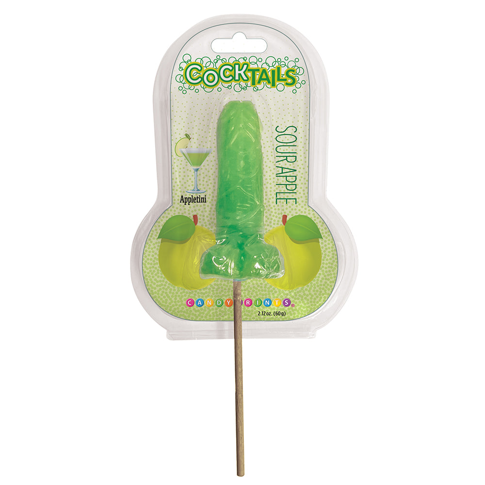 Little Genie - Cocktails 3D Lollipops Sour Apple - Novelties & Games