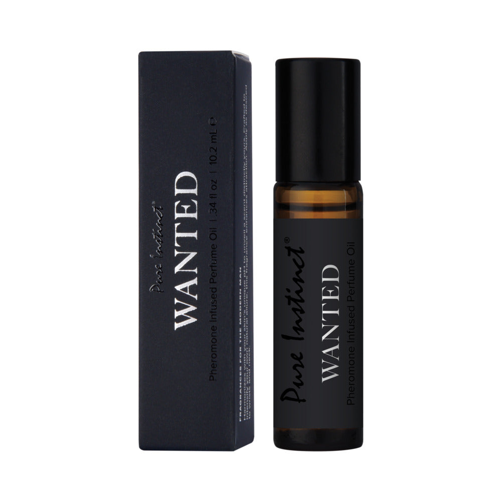 Classic Brands - Pure Instinct Pheromone Perfume Oil Wanted 10.2 Ml | 0.34 Ml - Supplements & Enhancers - Liquid