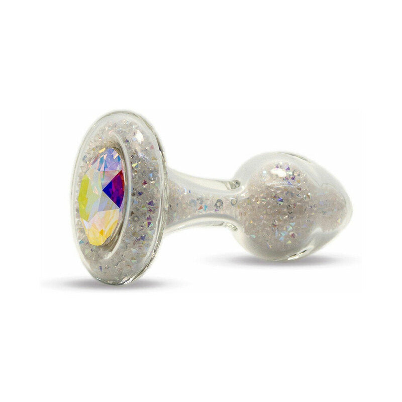 Crystal Delights - Crystal Delights Sparkle Plug Aurora Borealis - Anal Toys & Stimulators - Glass