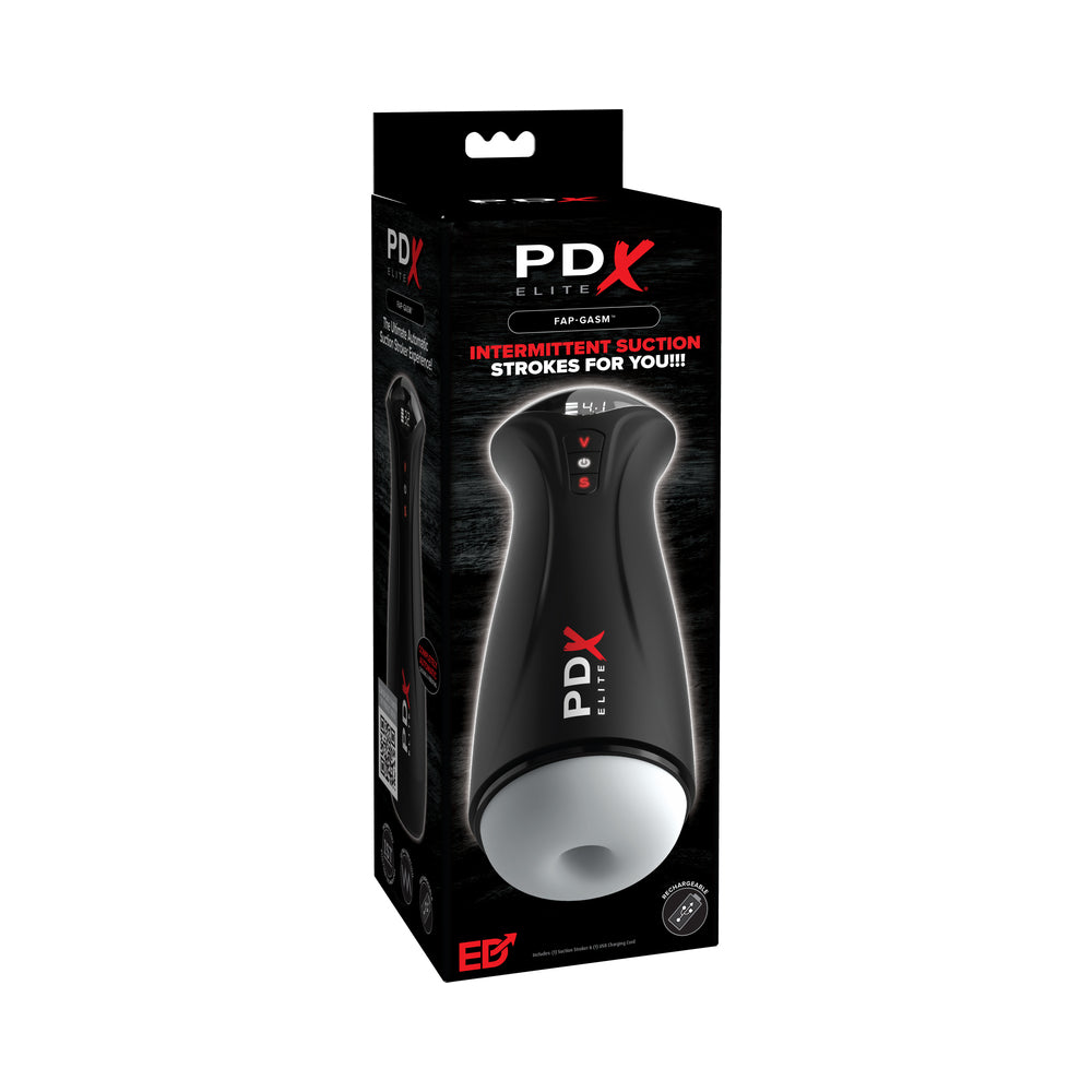 PDX Brands - PDX Elite Fap-Gasm Frosted - Masturbation Aids for Males - TPE/TPR/Elastomers