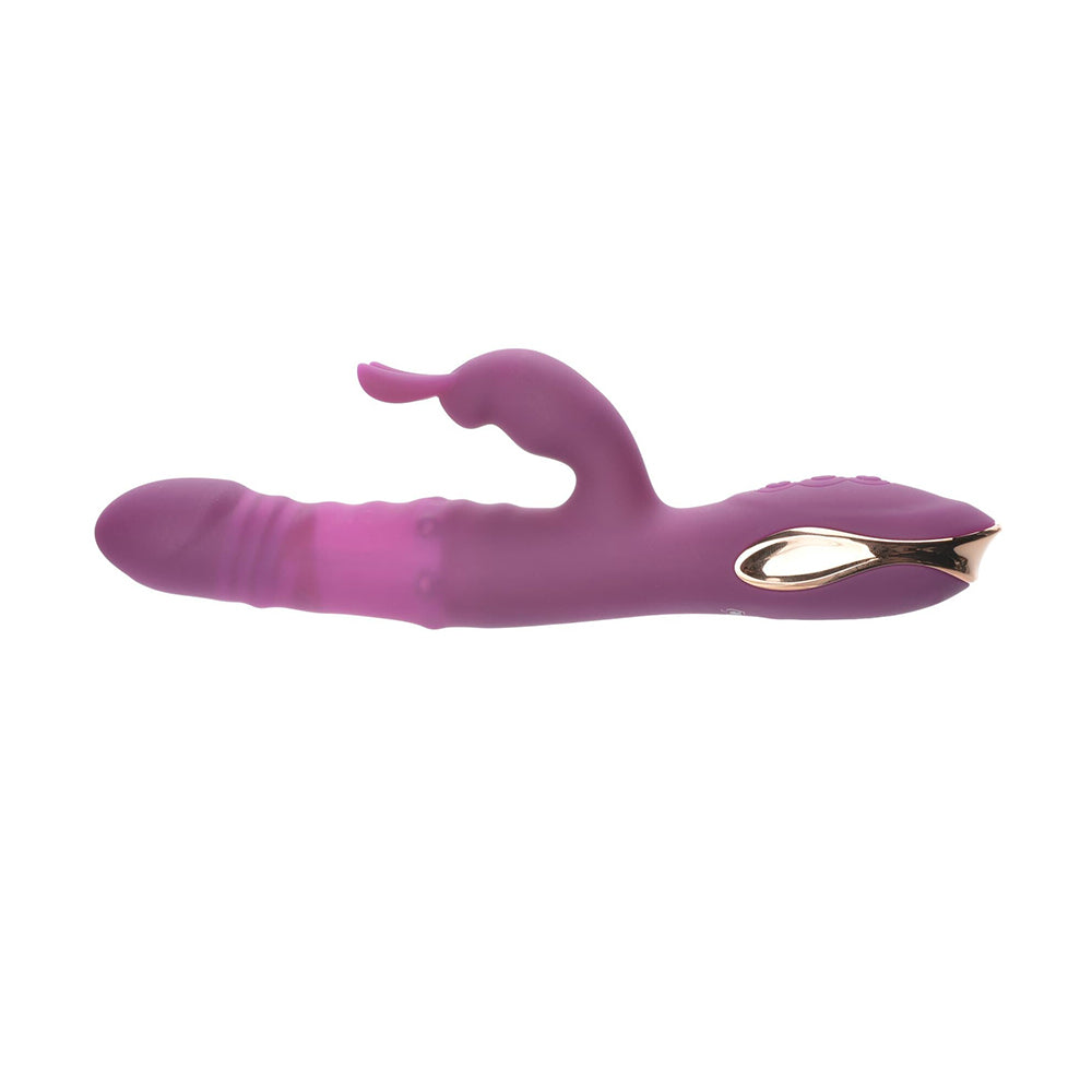 Adam & Eve - Adam & Eve Rose Gold G-Spot Rabbit - Vibrators - Silicone