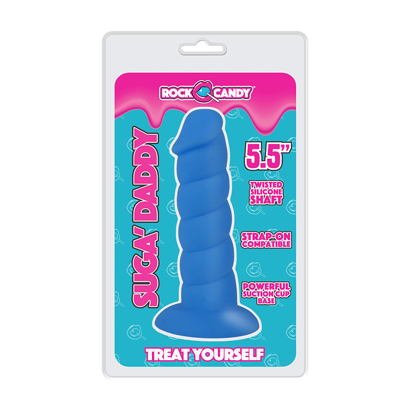 Rock Candy - SUGA-DADDY 5.5" BLUE - Dildos - Silicone