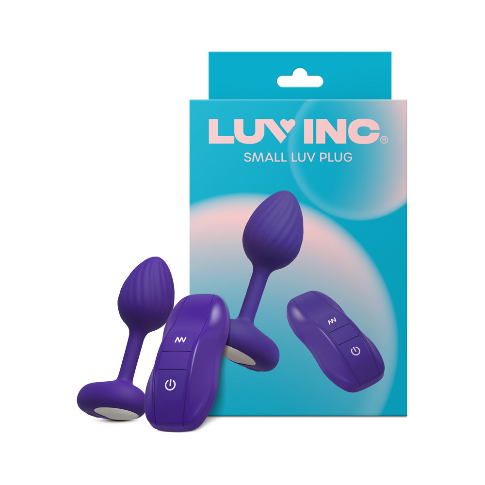 Luv Inc. - Luv Inc. Sp41: Luv Plug Purple Small - Anal Toys & Stimulators - Silicone
